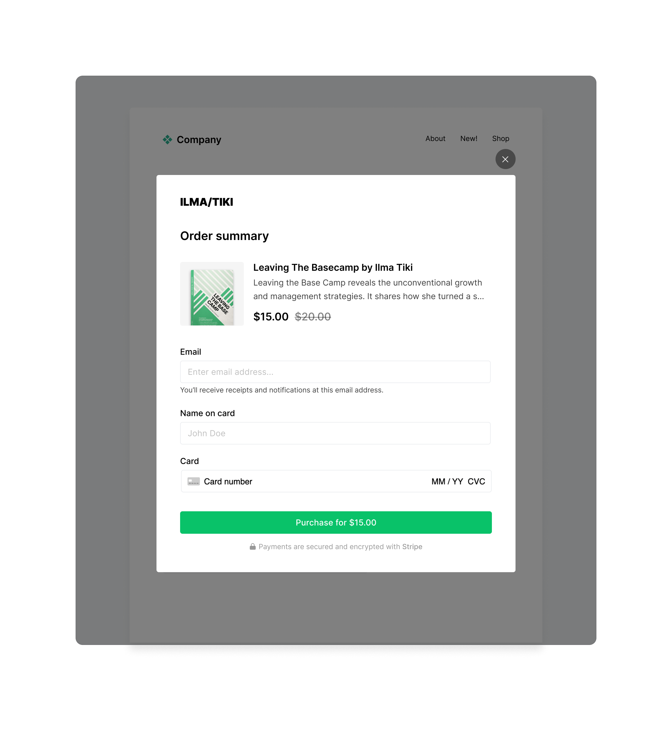 Digital Product Checkout